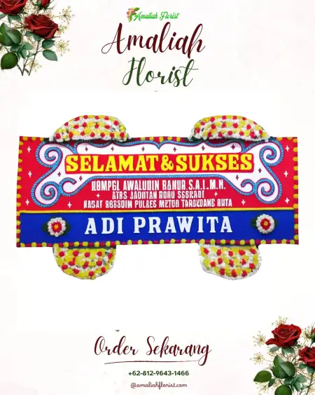 Papan Bunga Ucapan Selamat Sindang Danau