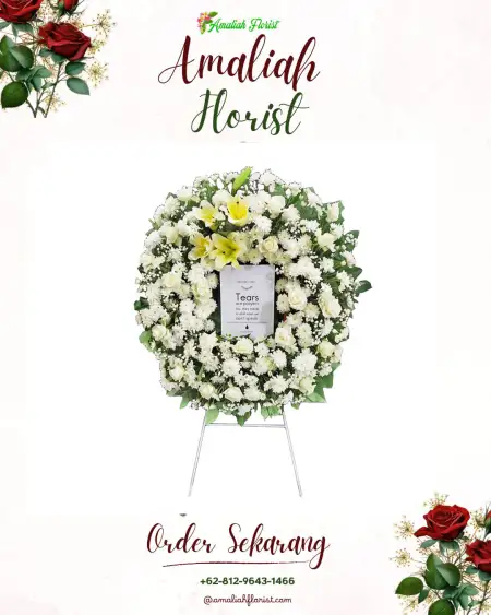 Krans Bunga Duka Sindang Danau